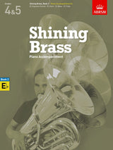 front cover of ABRSM Shining Brass Book 2 Eb Piano Accompaniment