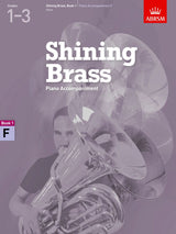 front cover of ABRSM Shining Brass Book 1 F Piano Accompaniment