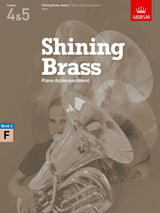 front cover of ABRSM Shining Brass Book 2 F Piano Accompaniment