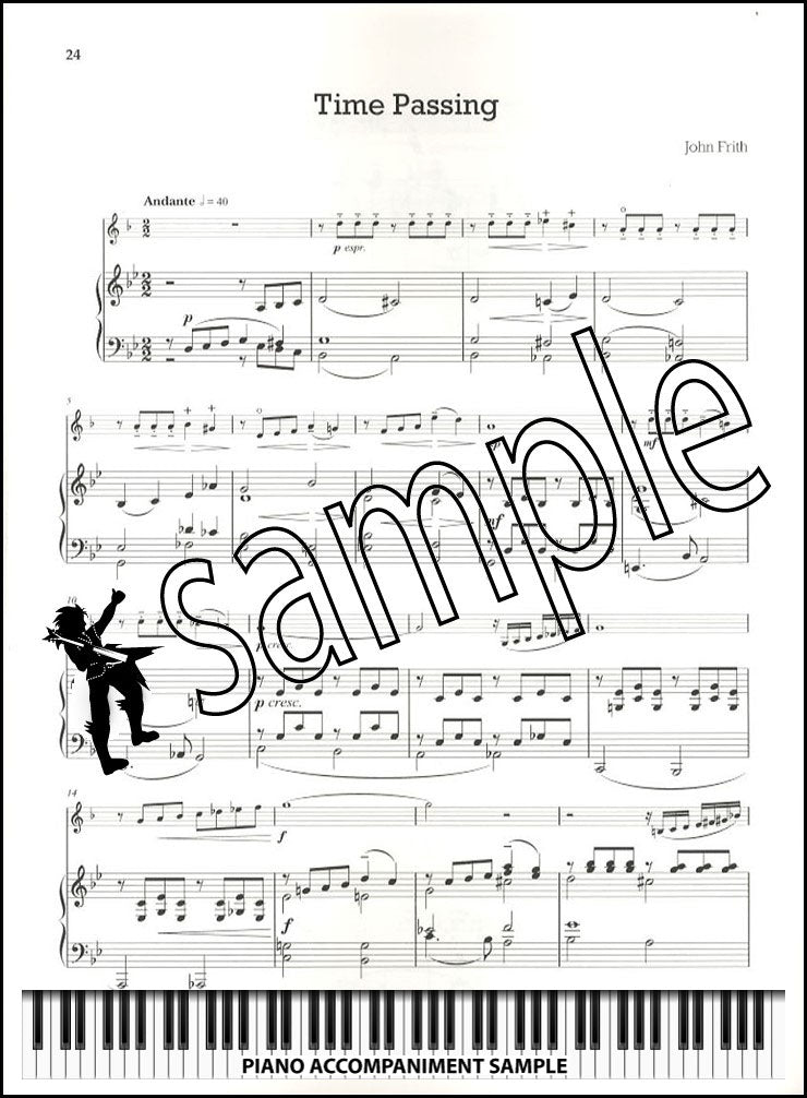 piano accompaniment sample page from ABRSM Principal Horn Grades 6-8