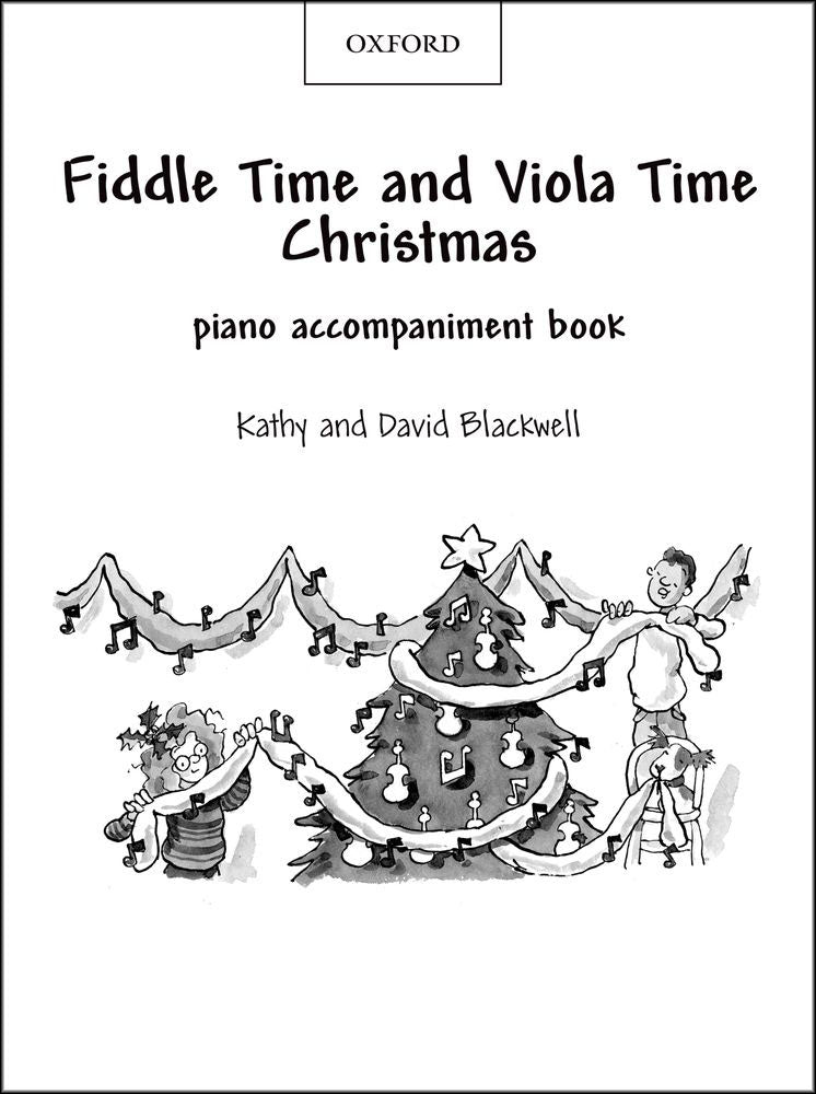 front cover of Fiddle & Viola Time Christmas Piano Accompaniment