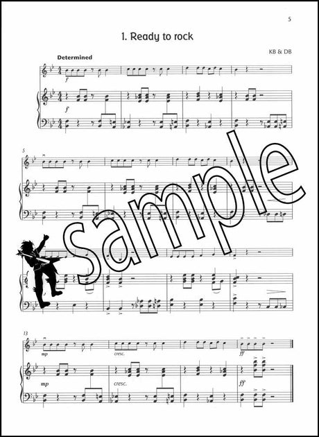 1st sample page from Fiddle Time Sprinters Piano Accompaniment