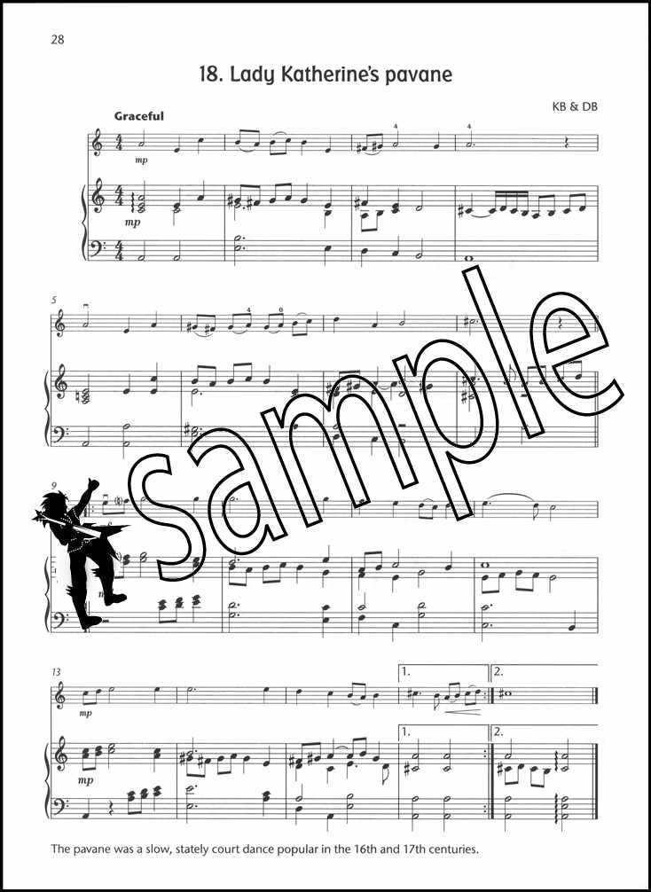 2nd sample page from Fiddle Time Sprinters Piano Accompaniment