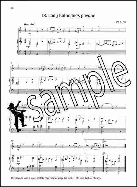 2nd sample page from Fiddle Time Sprinters Piano Accompaniment