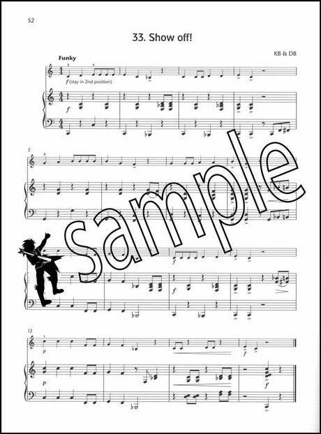 3rd sample page from Fiddle Time Sprinters Piano Accompaniment