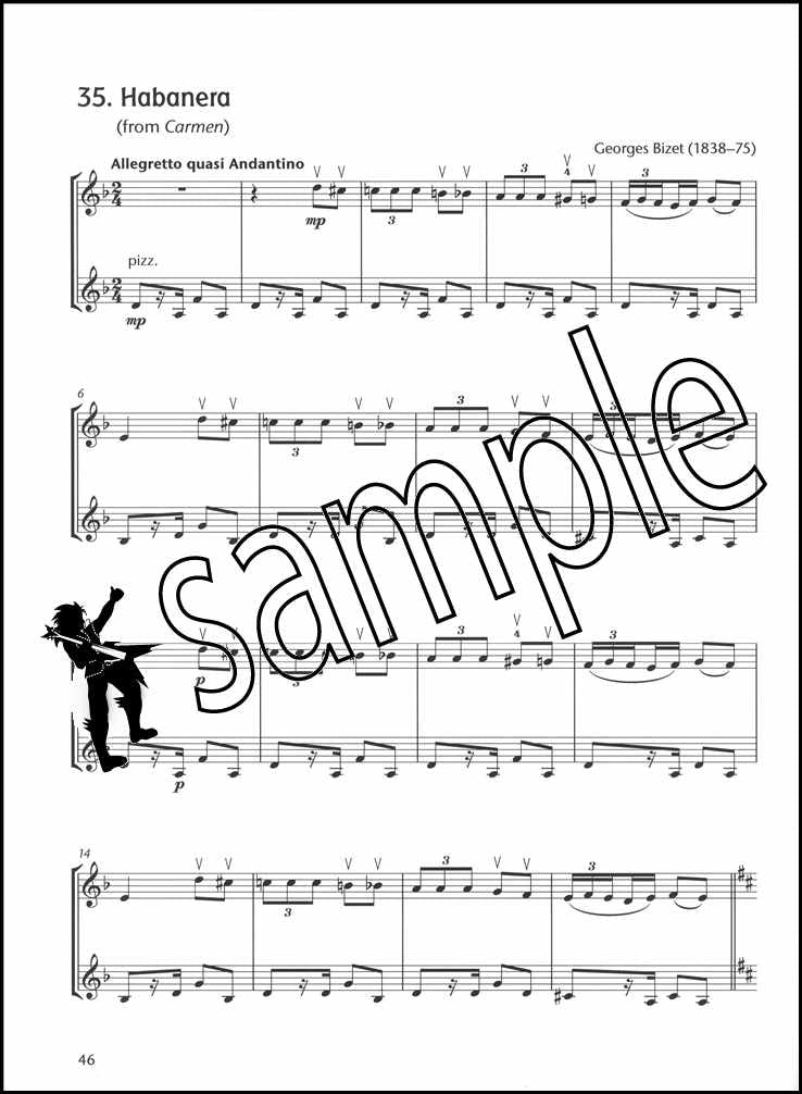 3rd sample page from Fiddle Time Sprinters Violin Accompaniment