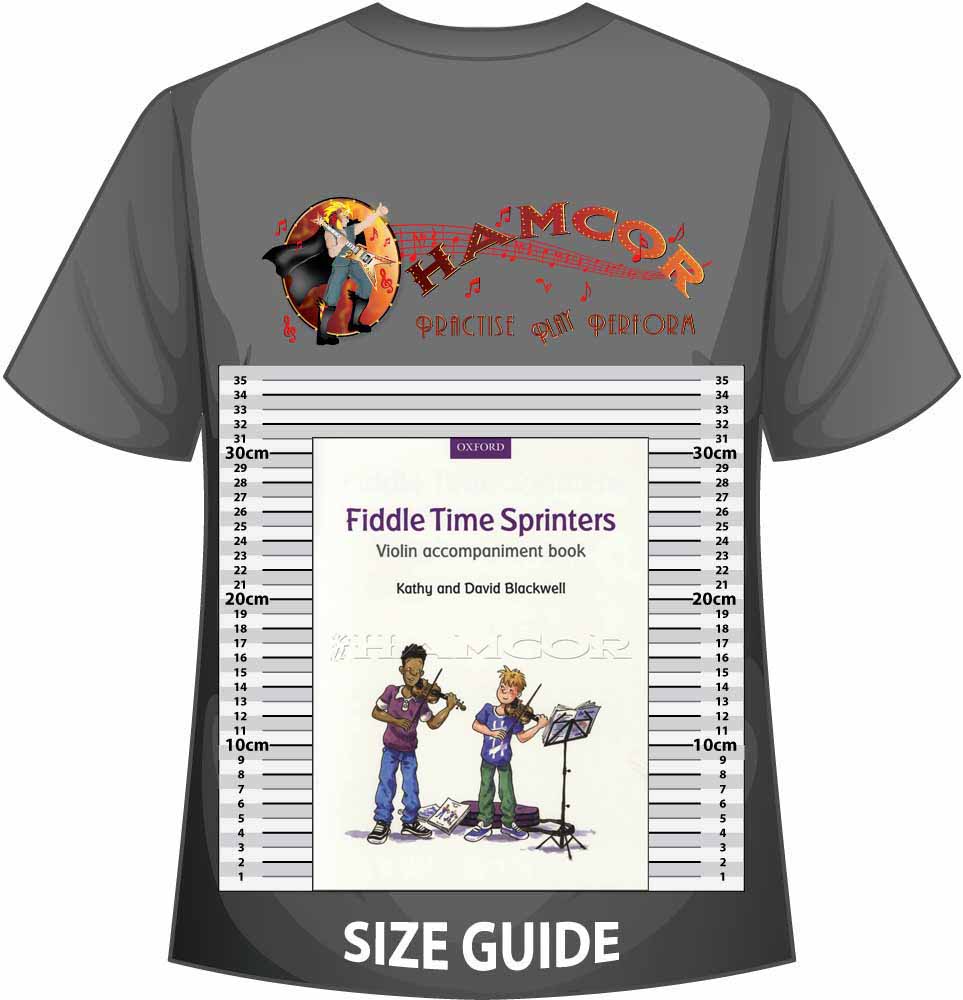 front cover of Fiddle Time Sprinters Violin Accompaniment on a size guide