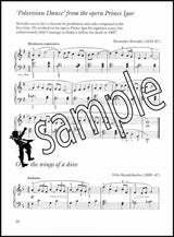 2nd sample page from More Piano Time Classics