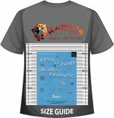 front cover of Piano Time Sight Reading Book 1 on a size guide