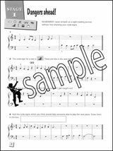 1st sample page from Piano Time Sight Reading Book 2