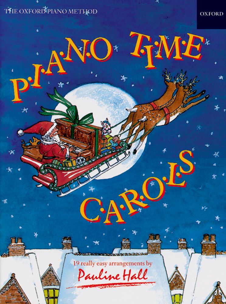 front cover of Piano Time Carols