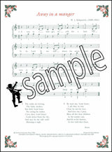 1st sample page from Piano Time Carols