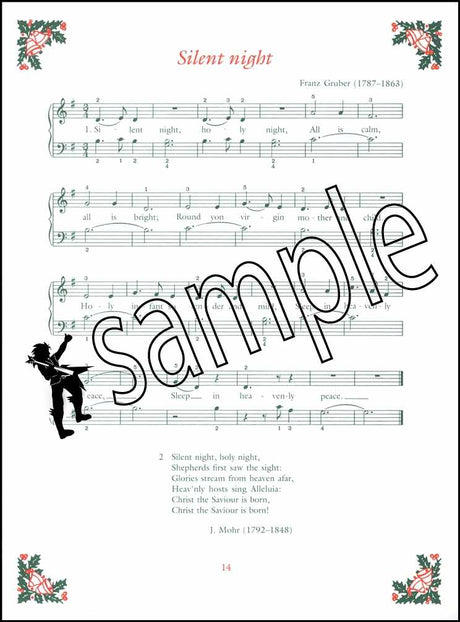 2nd sample page from Piano Time Carols