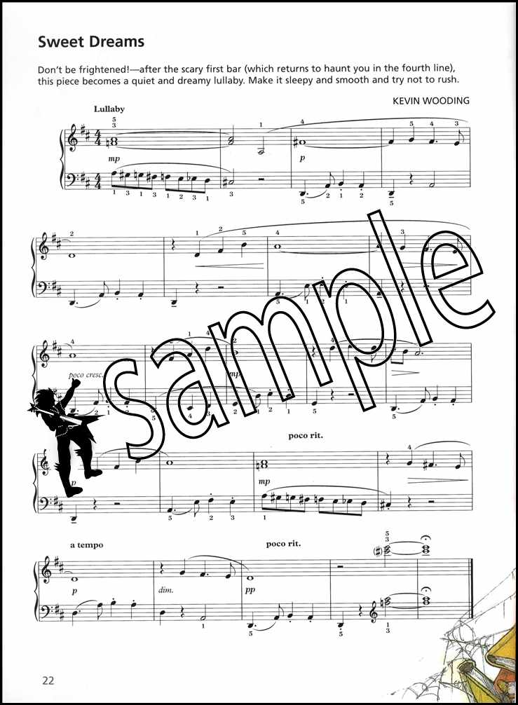 3rd sample page from Spooky Piano Time