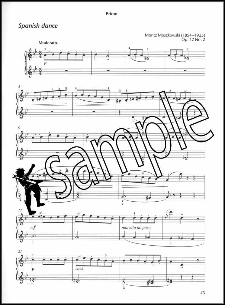 3rd sample page from Piano Time Duets Book 2