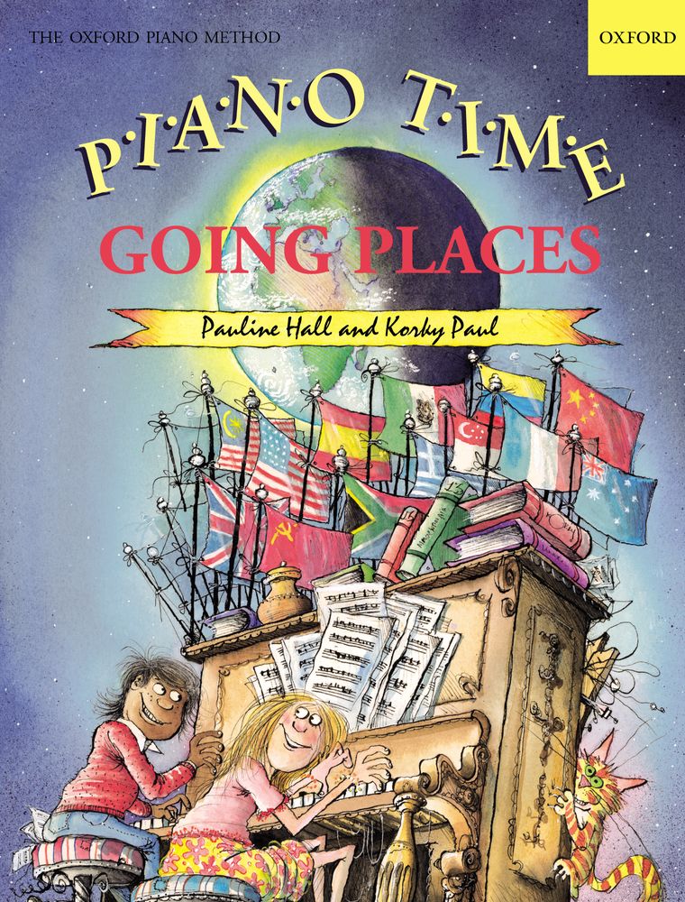 front cover of Piano Time Going Places