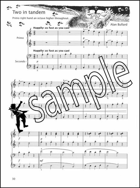 3rd sample page from Piano Time Going Places