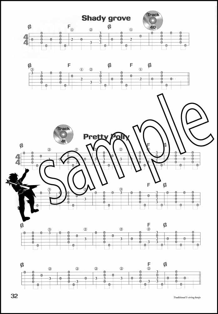 3rd sample page from Traditional 5-String Banjo