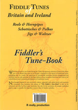 back cover of The Fiddler's Tune-Book