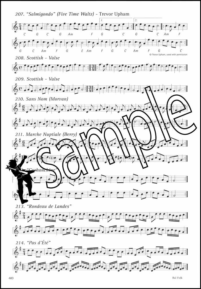 3rd sample page from Bal Folk