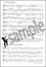 2nd sample page from Scottish Airs for Pairs