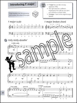 2nd sample page from Pam Wedgwood's Piano Basics 2 Book/Audio