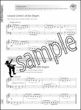 1st sample page from Pam Wedgewood's Piano Basics Workouts Beginner-Grade 1
