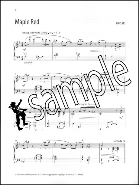 1st sample page from Jazz in Autumn Piano