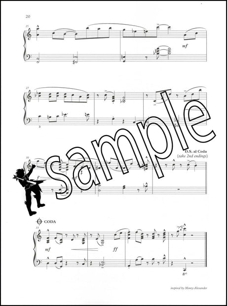 2nd sample page from Jazz in Autumn Piano