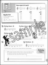 1st sample page from Paul Harris's Clarinet Basics