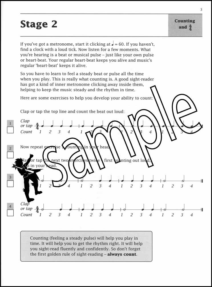 1st sample page from Improve Your Sight-Reading Piano Initial