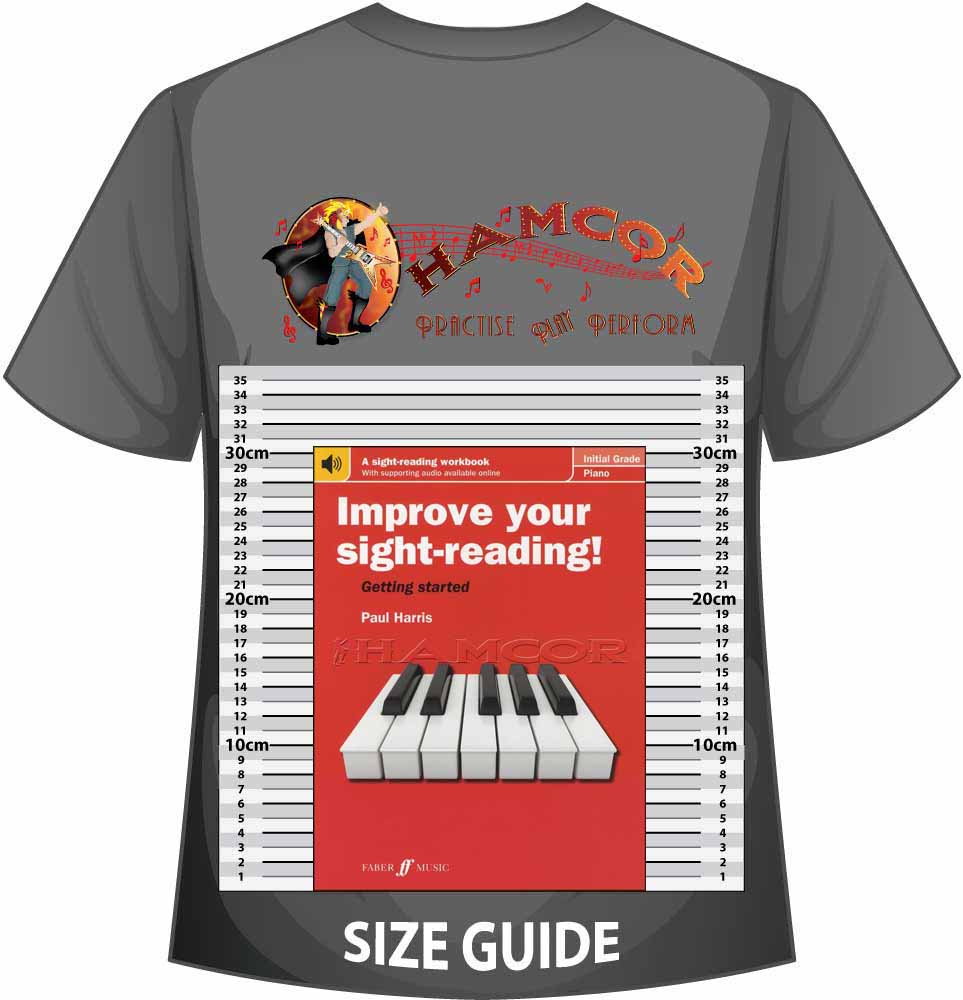 front cover of Improve Your Sight-Reading Piano Initial on a size guide