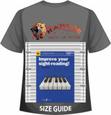 front cover of Improve Your Sight-Reading Piano Grade 1 on a size guide