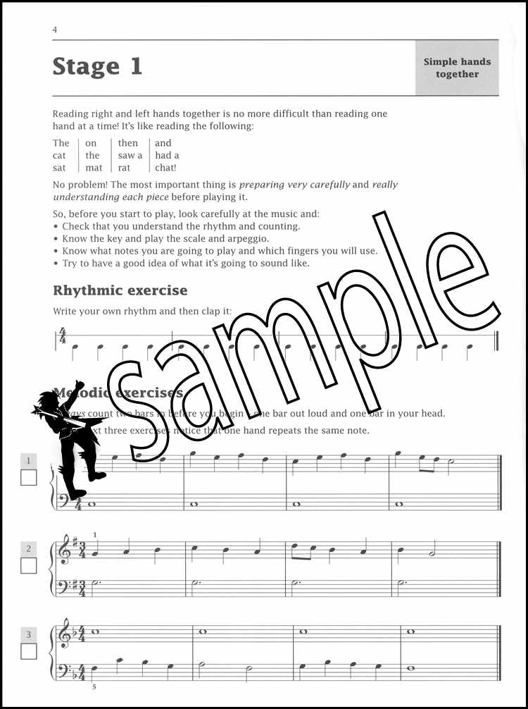 1st sample page from Improve Your Sight-Reading Piano Grade 2