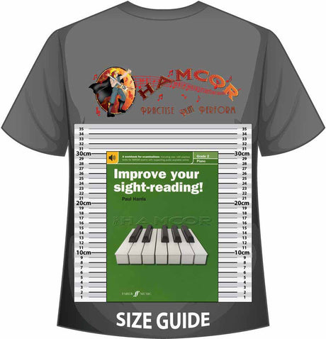 front cover of Improve Your Sight-Reading Piano Grade 2 on a size guide