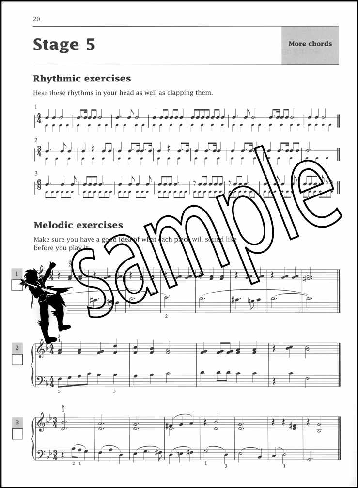 2nd sample page from Improve Your Sight-Reading Piano Grade 4