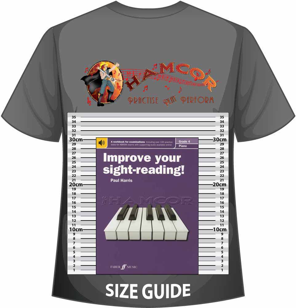 front cover of Improve Your Sight-Reading Piano Grade 4 on a size guide