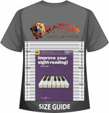 front cover of Improve Your Sight-Reading Piano Grade 4 on a size guide