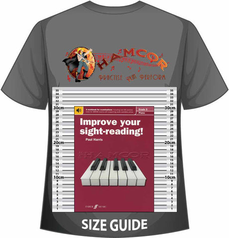 front cover of Improve Your Sight-Reading Piano Grade 5 on a size guide