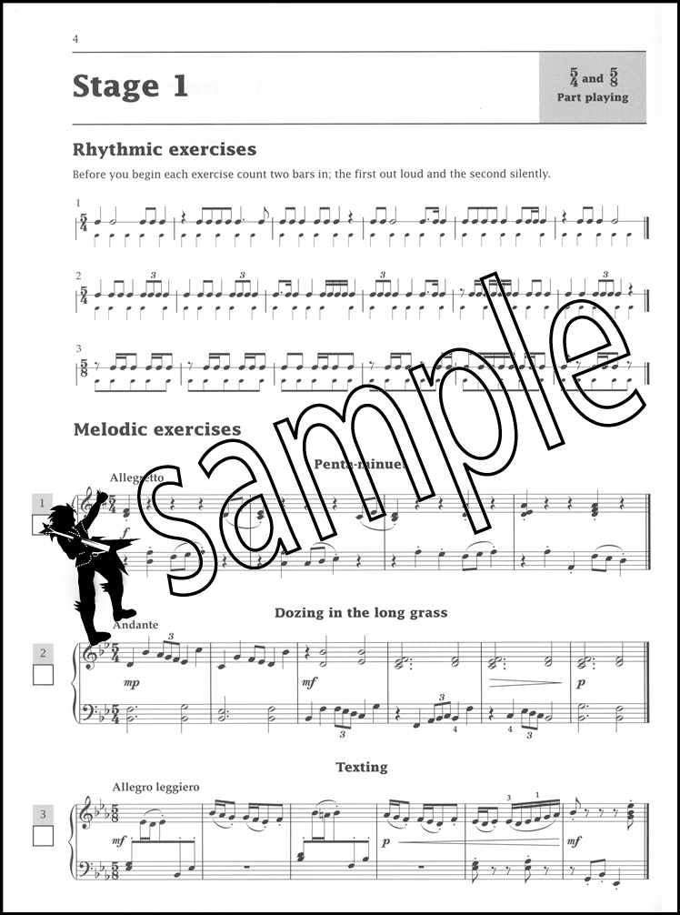 1st sample page from Improve Your Sight-Reading Piano Grade 6