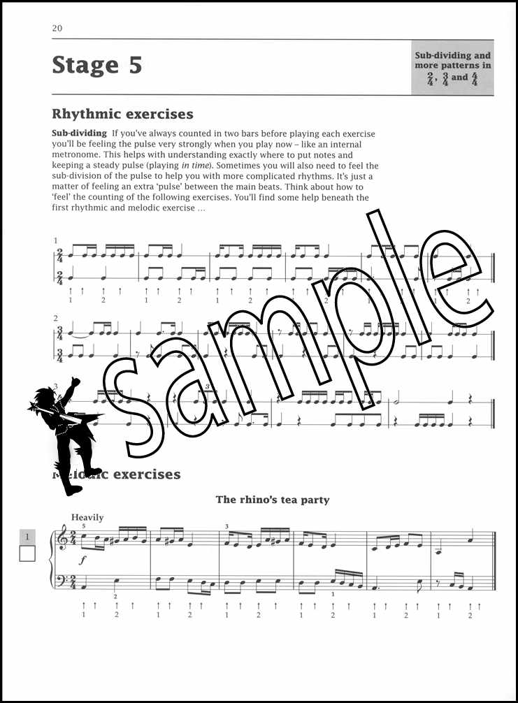 2nd sample page from Improve Your Sight-Reading Piano Grade 6