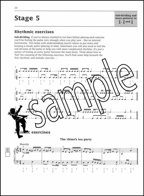 2nd sample page from Improve Your Sight-Reading Piano Grade 6