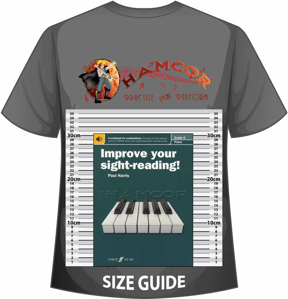 front cover of Improve Your Sight-Reading Piano Grade 6 on a size guide