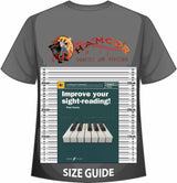 front cover of Improve Your Sight-Reading Piano Grade 6 on a size guide