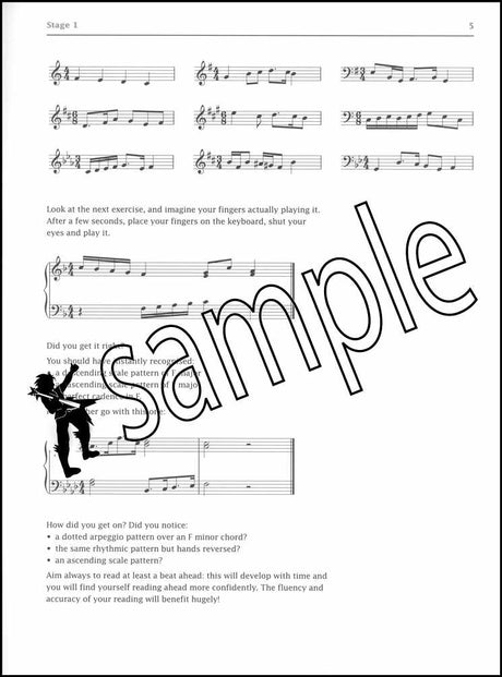 1st sample page from Improve Your Sight-Reading Piano Grade 7