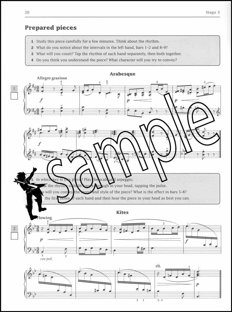 2nd sample page from Improve Your Sight-Reading Piano Grade 7