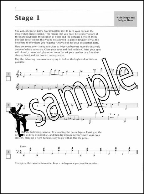 1st sample page from Improve Your Sight-Reading Piano Grade 8