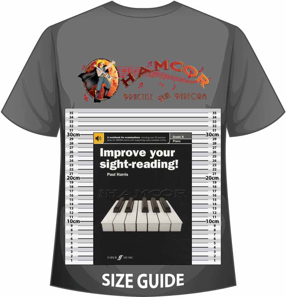 front cover of Improve Your Sight-Reading Piano Grade 8 on a size guide