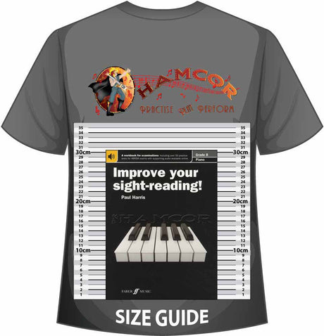 front cover of Improve Your Sight-Reading Piano Grade 8 on a size guide