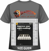 front cover of Improve Your Sight-Reading Piano Grade 8 on a size guide
